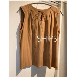 シップス(SHIPS)のSHIPS ノースリーブブラウス(カットソー(半袖/袖なし))