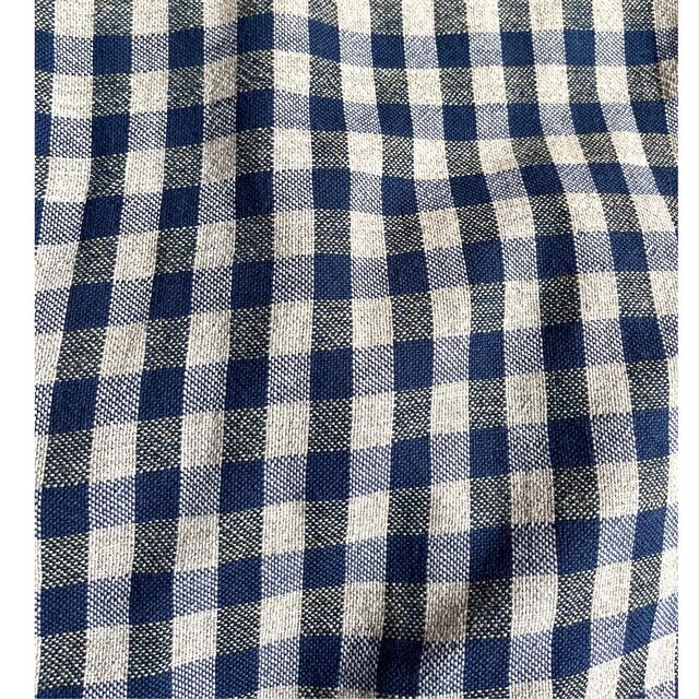 45R 美品| カタログ掲載 インディゴ ギマツイードブラウス ¥40,700