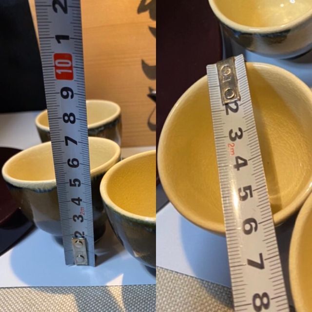 茶器セット 急須 湯呑み 銘入り 桐箱入り お茶 茶道 緑茶 玉露 煎茶 供箱 - 7