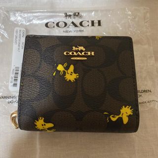 コーチ(COACH)のコーチ　スヌーピー    折り財布(財布)