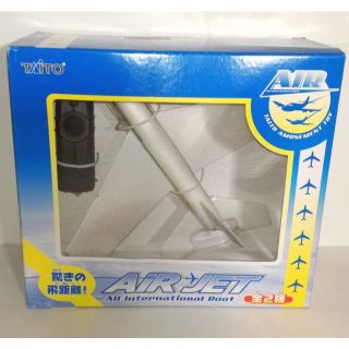 タイトー(TAITO)の【非売品】TAITO AIR JET エアージェット 充電式手投げプロペラ飛行機(模型/プラモデル)