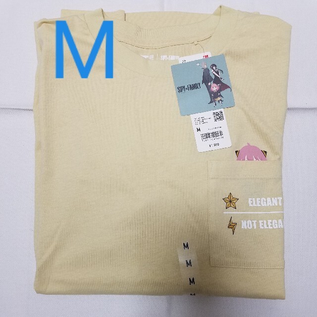 UNIQLO(ユニクロ)のUNIQLO　SPY×FAMILY　コラボTシャツ　M メンズのトップス(Tシャツ/カットソー(半袖/袖なし))の商品写真