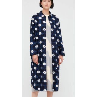 マリメッコ(marimekko)のMarimekko x UNIQLO マリメッコ 長袖ワンピース(ロングワンピース/マキシワンピース)