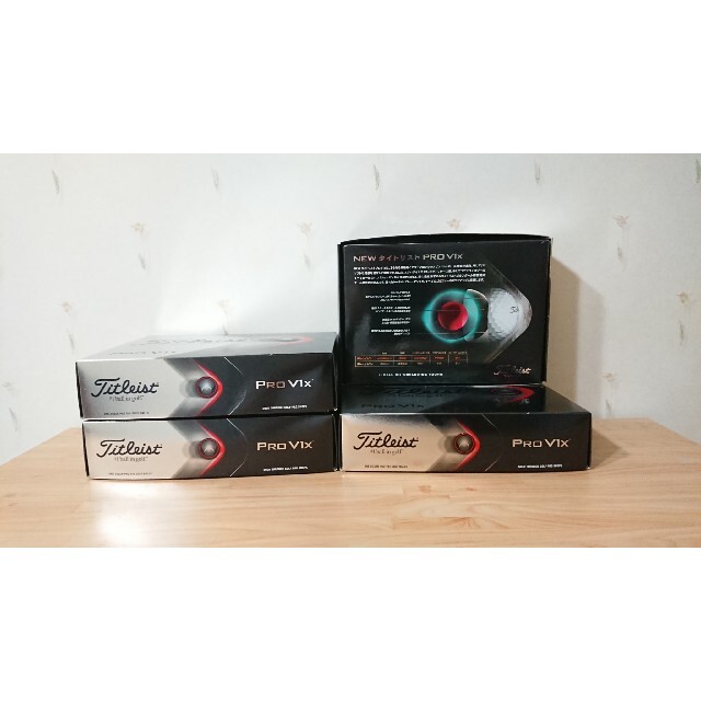 Titleist - タイトリストPro V1X 未使用 新品 4ダースの通販 by コーラ