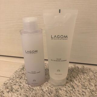 ラーゴム(LAGOM)のラゴム LAGOM ジェルトゥウォータークレンザー&エッセンストナー(洗顔料)