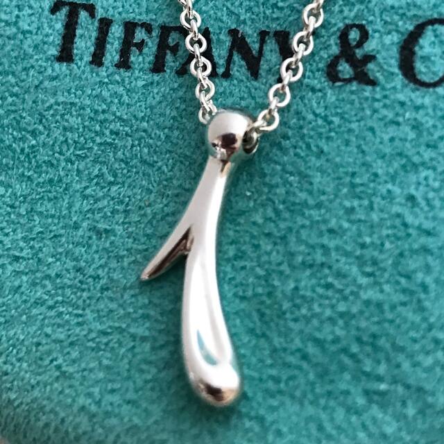 Tiffanyラージイニシャルi ネックレス 希少　美品