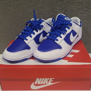 NIKE - 27.0cm ナイキ ダンク ロー レーサーブルー アンド ホワイト