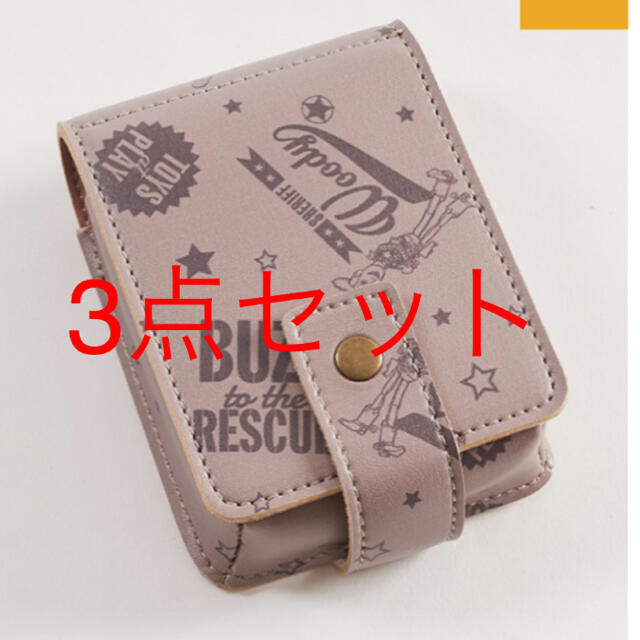 3COINS 未開封☆3COINS×トイストーリー☆ポーチ☆財布☆カードケース☆三点セットの通販 by バタフライ♪'s  shop｜スリーコインズならラクマ