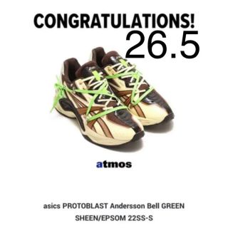 アンダースンベル(Andersson Bell)のASICS PROTOBLAST Andersson Bell 22SS-S最安(スニーカー)