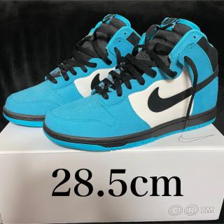 ナイキ(NIKE)のオズマ様専用ターコイズ ブルー NIKE BY YOU DUNK 28.5cm(スニーカー)