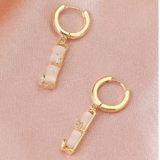 エイチアンドエイチ(H&H)のSHEIN ピアス 竹モチーフ 新品(ピアス)