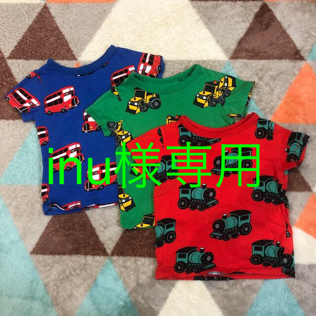 NEXT(ネクスト)のinu様専用 next baby Tシャツ３枚セット キッズ/ベビー/マタニティのベビー服(~85cm)(Ｔシャツ)の商品写真