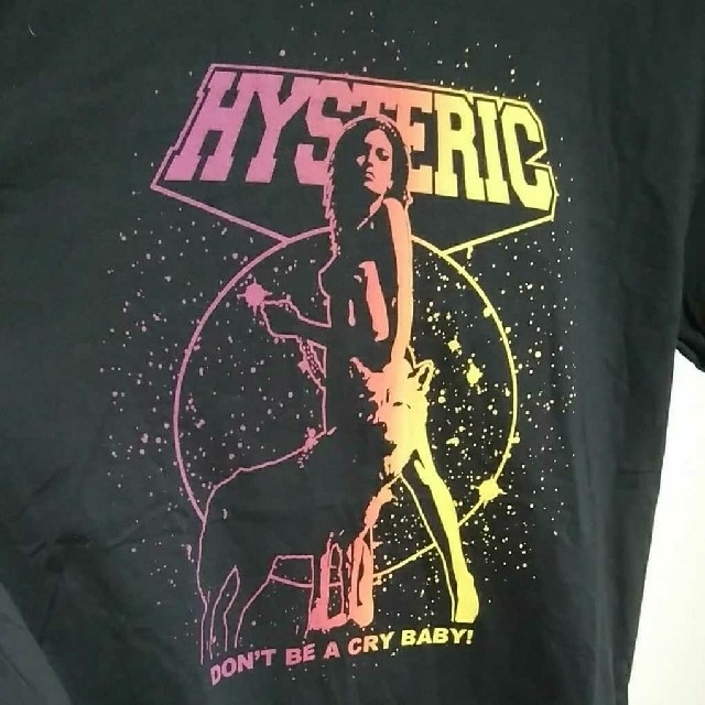 HYSTERIC GLAMOUR ガールプリント グラデーションTシャツ