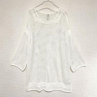 サンタモニカ(Santa Monica)のoversize mesh knit (ニット/セーター)