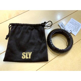 スライ(SLY)のスライ　バングル　ブレスレット　蛇　新品未使用(ブレスレット/バングル)