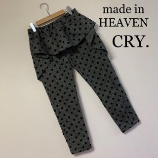 メイドインヘブン(made in HEAVEN)のmade in HEAVEN♡ラッフルフリルデザインパンツ(クロップドパンツ)