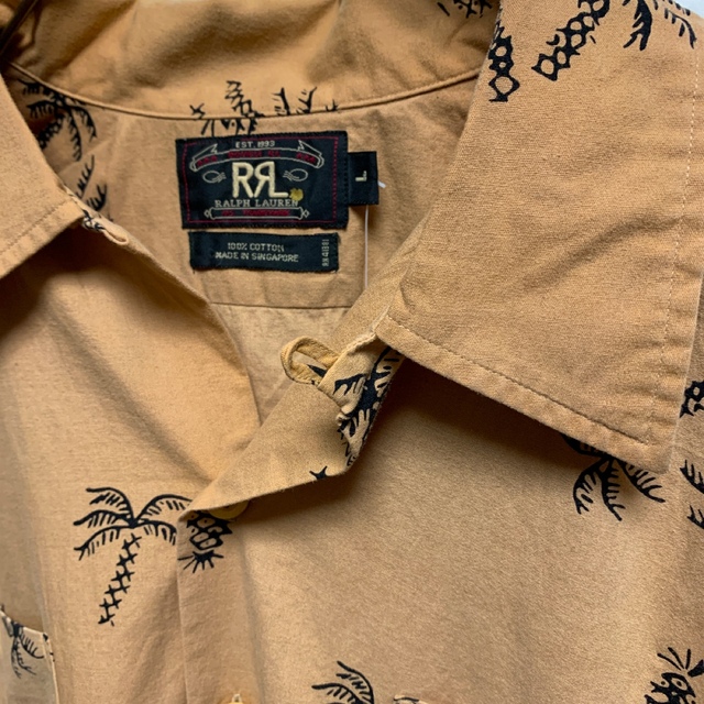 RRL 初期　三つ星　アロハシャツ