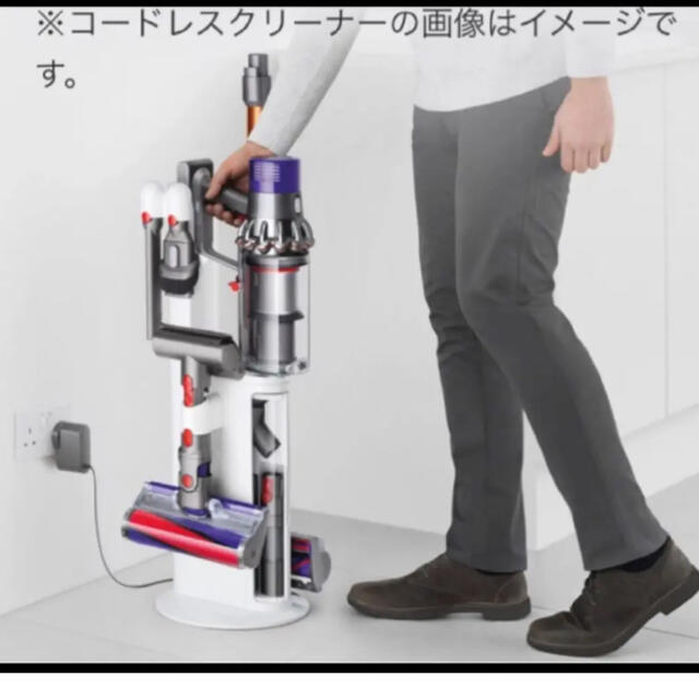 dyson V10 fluffy+ SV12 コードレス掃除機 純正ドック付き