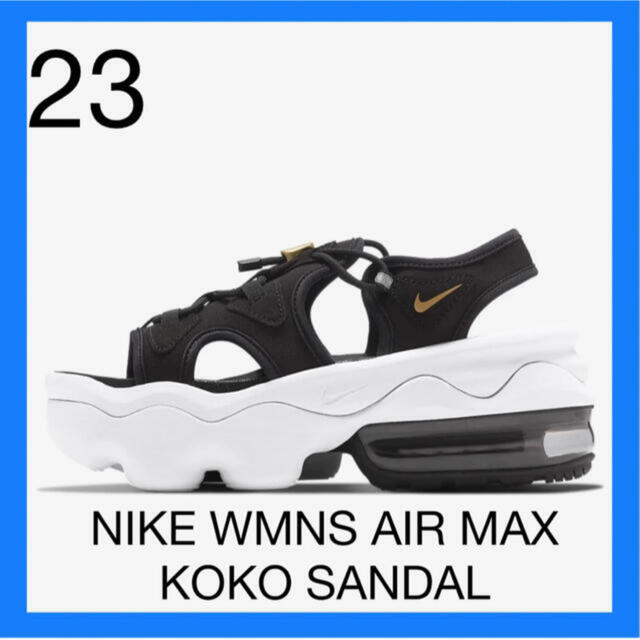 【正規品】NIKE WMNS AIR MAX KOKO SANDAL 白/黒