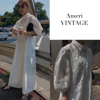 アメリヴィンテージ(Ameri VINTAGE)のAMERI ANTOINETTE LACE DRESS(ロングワンピース/マキシワンピース)