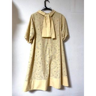 CELFORD - コットンレースAラインワンピースの通販 by shop|セル