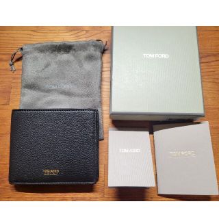 トムフォード(TOM FORD)のTOM FORD 二つ折りサイフ  Y0278T LCL158 U9000(折り財布)