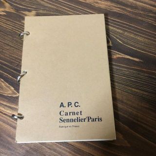 アーペーセー(A.P.C)の★希少★A. P. C.  アーペーセー  リングノート  メモ帳 【廃盤品】(ノート/メモ帳/ふせん)