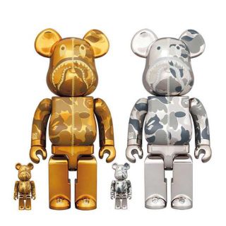 アベイシングエイプ(A BATHING APE)のBearbrick BAPE(R) CAMO SHARK 100％＆400％ (その他)