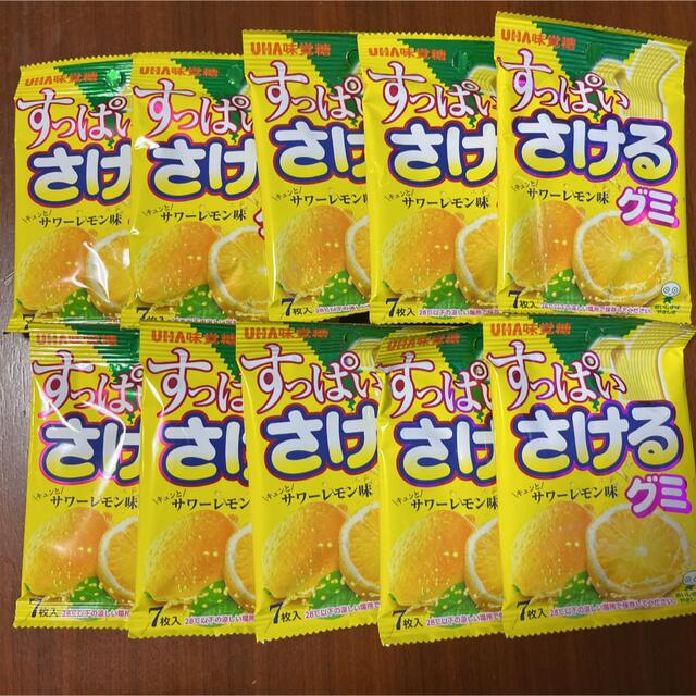 UHA味覚糖 - さけるグミ キュンとサワーレモン味 10袋の通販 by tamu's shop｜ユーハミカクトウならラクマ