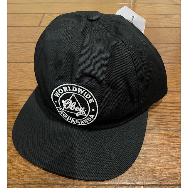 OBEY WORLDWIDE PROP SNAPBACK cap 帽子 黒