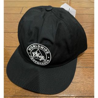 オベイ(OBEY)のOBEY WORLDWIDE PROP SNAPBACK cap 帽子 黒(キャップ)