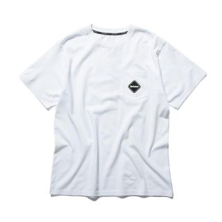 エフシーアールビー(F.C.R.B.)のXL FCRB VERTICAL LOGO POCKET TEE ホワイト(Tシャツ/カットソー(半袖/袖なし))