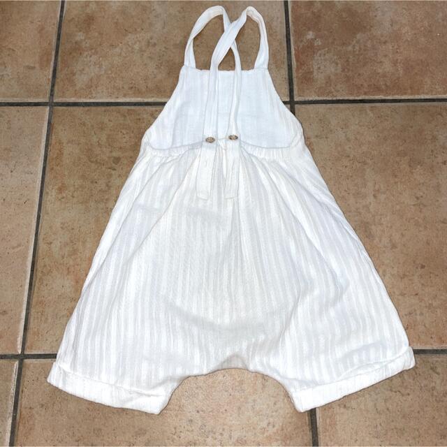 PETIT BATEAU(プチバトー)の1+in the family ワンモアインザファミリー　サロペット　12m キッズ/ベビー/マタニティのベビー服(~85cm)(ロンパース)の商品写真