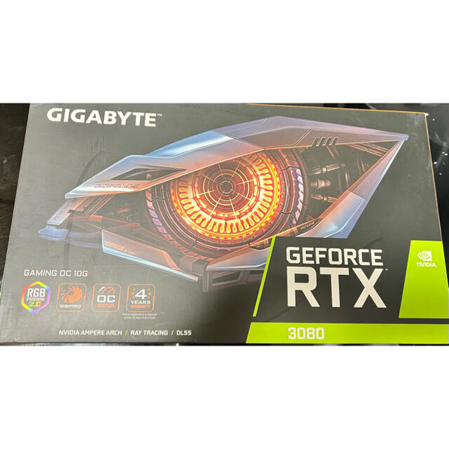 GIGABYTE RTX3080 完動品　美品