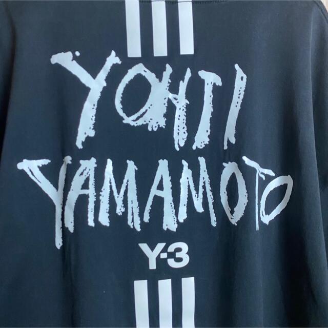 Y-3(ワイスリー)の【希少XXLサイズ】ワイスリー☆バックプリント入り定番カラーTシャツ 即完売 メンズのトップス(Tシャツ/カットソー(半袖/袖なし))の商品写真