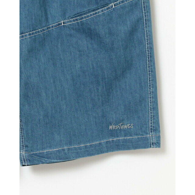 【INDIGO】WILD THINGS * BEAMS / 別注 Sheltech Denim Shorts 7