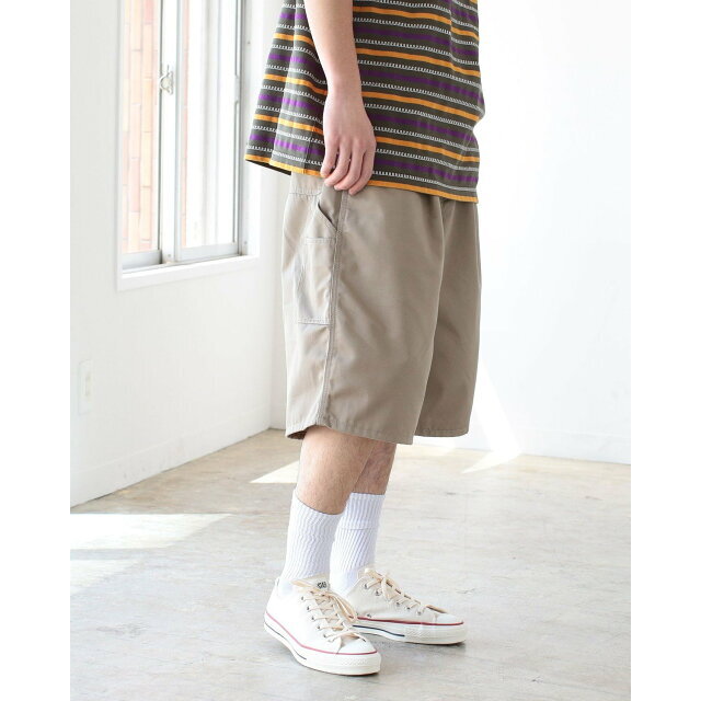 【BEIGE】BEAMS / バギー ペインター ショーツ 1