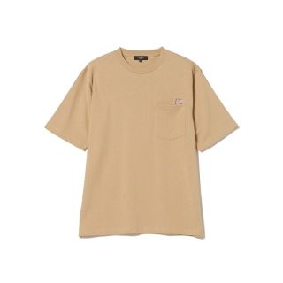 ビームス(BEAMS)の【BEIGE】BEAMS HEART / BHフラッグ 刺繍 Tシャツ(Tシャツ/カットソー(半袖/袖なし))