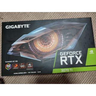 GIGABYTE RTX3070Ti　GV-N307TGAMING OC-8GD(PCパーツ)