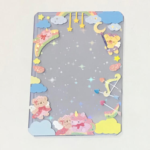 SALE！ B8 硬質 カードケース トレカケース 韓国作家 シールデコ セット エンタメ/ホビーのタレントグッズ(アイドルグッズ)の商品写真