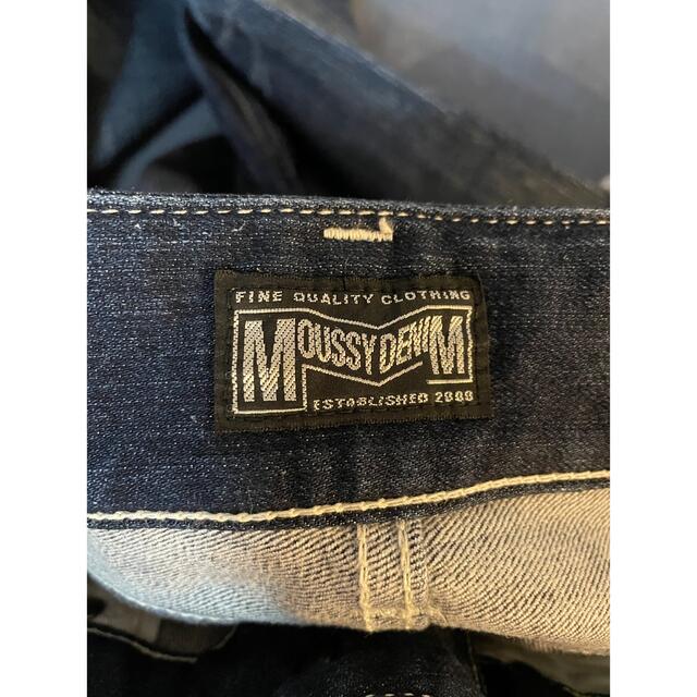 moussy(マウジー)の新品未使用☆マウジー　デニム　ストレート　24インチ レディースのパンツ(デニム/ジーンズ)の商品写真