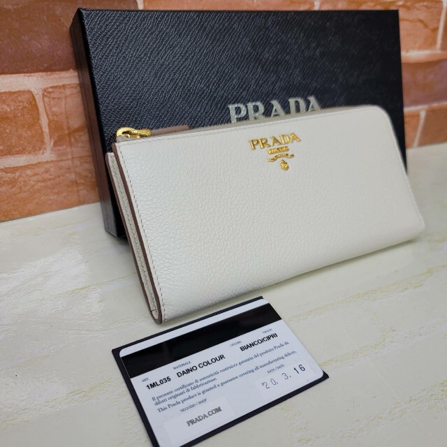 グランドセール PRADA L字ファスナープラダ財布 新品未使用PRADA☆鑑定