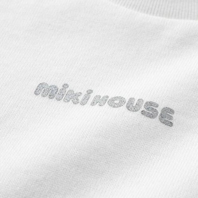 mikihouse(ミキハウス)のMIKI HOUSE  ロゴプリント半袖Ｔシャツ キッズ/ベビー/マタニティのキッズ服男の子用(90cm~)(Tシャツ/カットソー)の商品写真