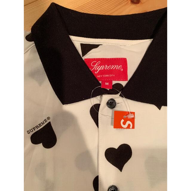 17ss supreme hearts rayon shirt