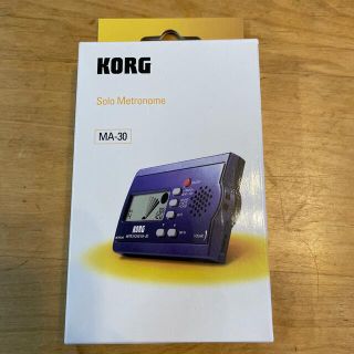 コルグ(KORG)のKORG ソロ メトロノーム MA-30 動作確認済み 美品　電池付属(その他)