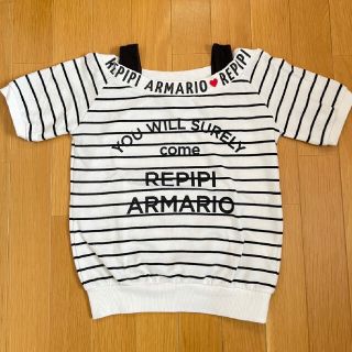 レピピアルマリオ(repipi armario)のレピピアルマリオ トレーナー生地 Tシャツ(Tシャツ/カットソー)