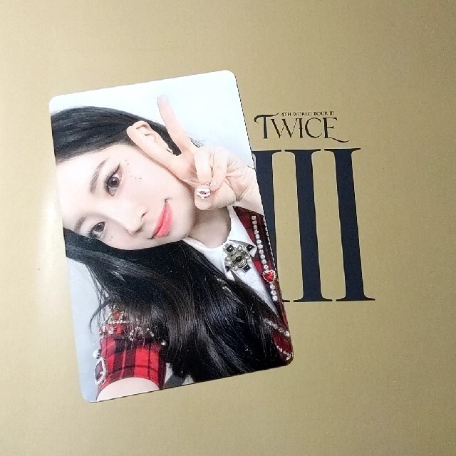 Waste(twice)(ウェストトゥワイス)のTWICE トレカ(ダヒョン) WORLD TOUR III エンタメ/ホビーのCD(K-POP/アジア)の商品写真