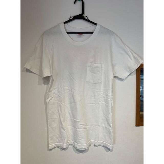 SUPREME ANTI HERO Logo Pocket Tee | bombaytools.com