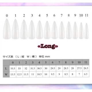 ネイルチップ☆ No.196 コスメ/美容のネイル(つけ爪/ネイルチップ)の商品写真