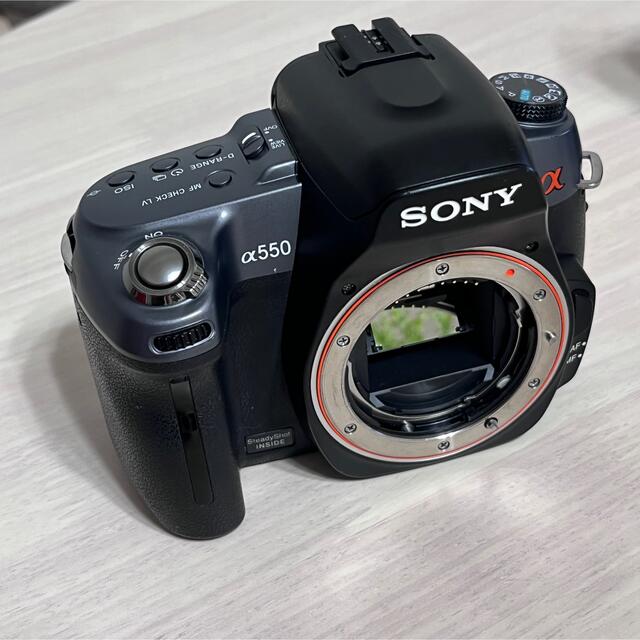 Sony a550 レンズ3本 動作品 ボディ内手ぶれ補正